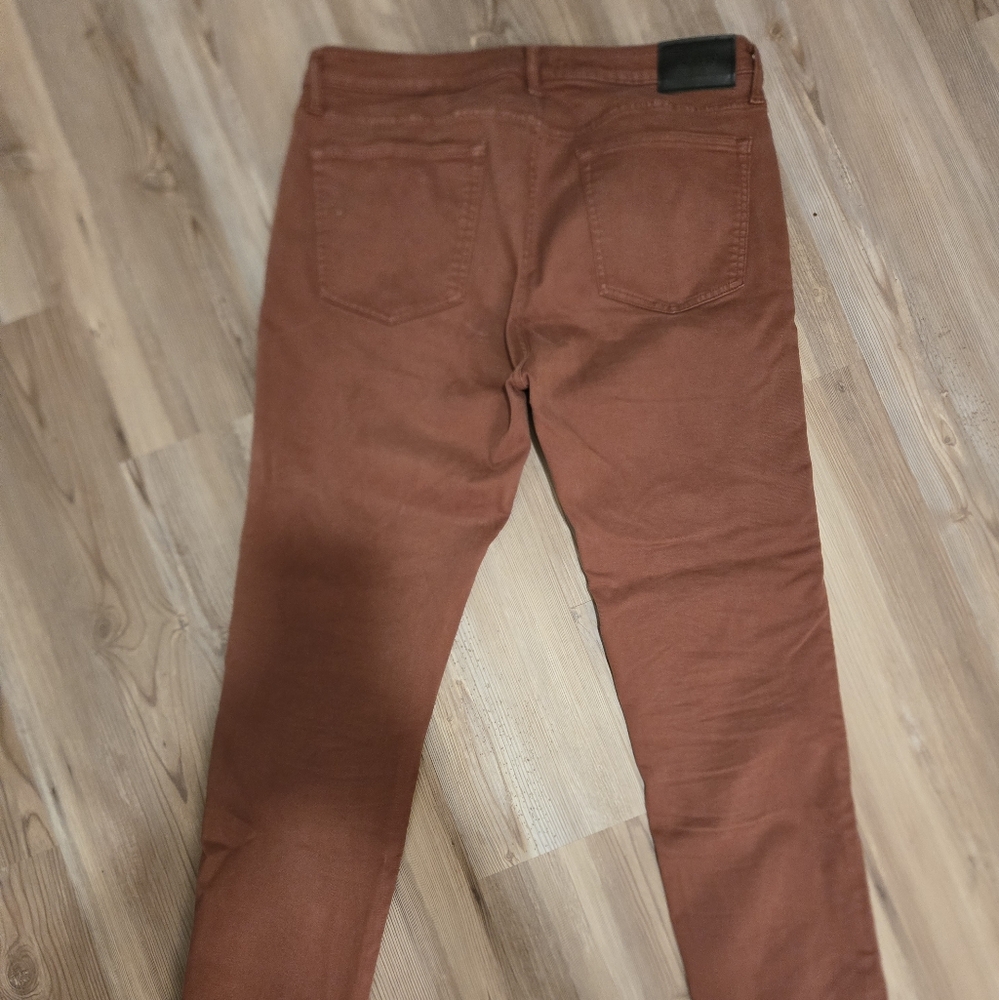 Express Rust Orange Jeans - Picture 4 of 4